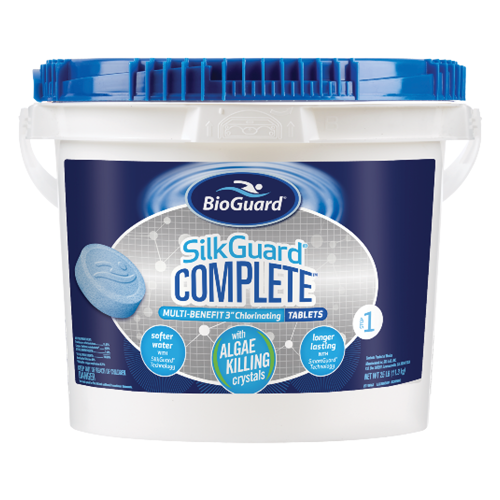 SilkGuard® Complete 3" Tablets 25 lb Bucket