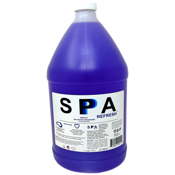 Spa Refresh Gallon – Premium Spa Water Treatment, Water Softener & Hot Tub Enhancer