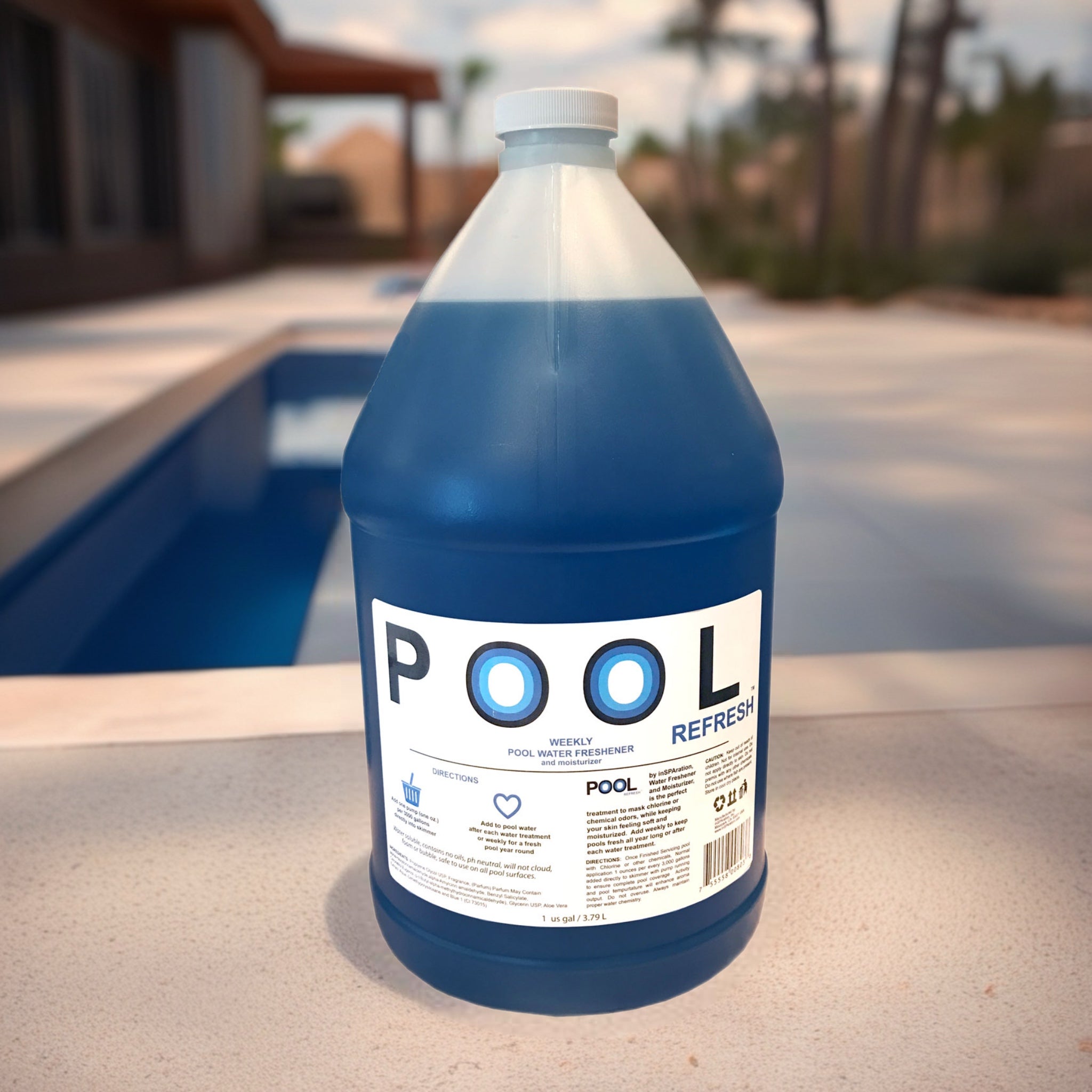 Pool Refresh Gallon – Pool Moisturizer and Freshener! Pool Water Treatment