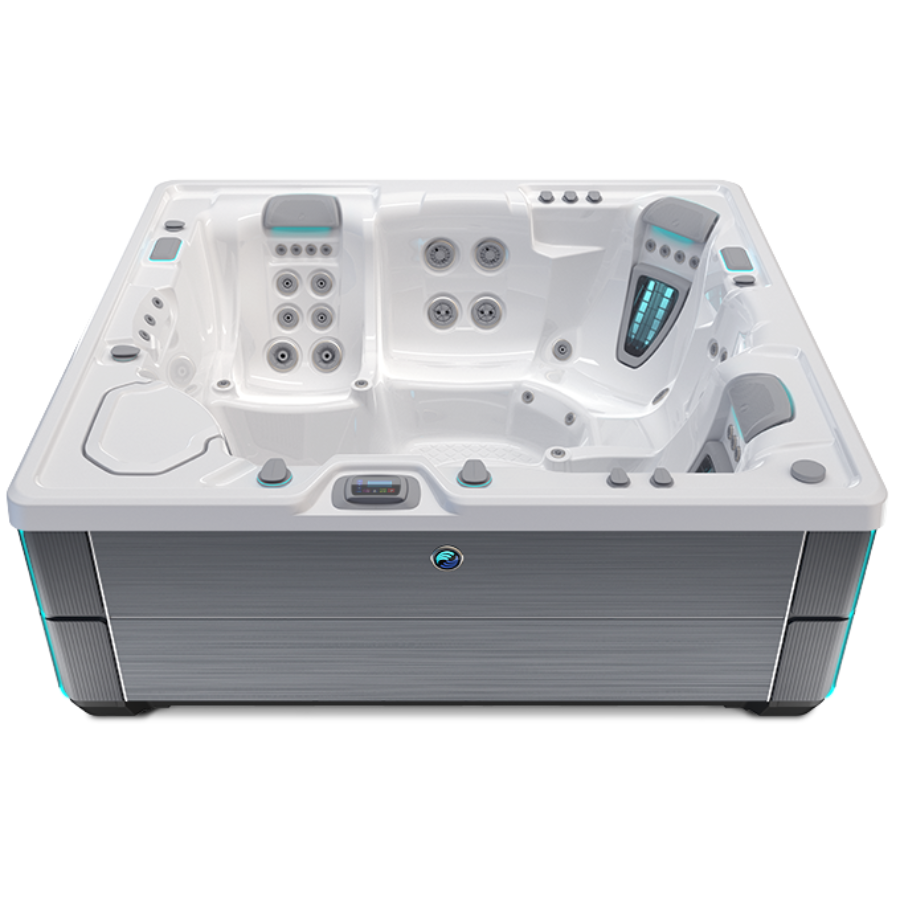 Envoy - 5 Person Hot Tub with Lounger – Fun Center Pools & Spas